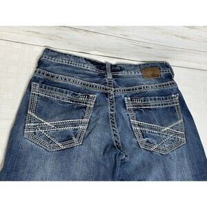 Buckle BKE Carter Reg. Fit Bootcut Jeans Men's 32S 32 x 28 100% Cotton Denim